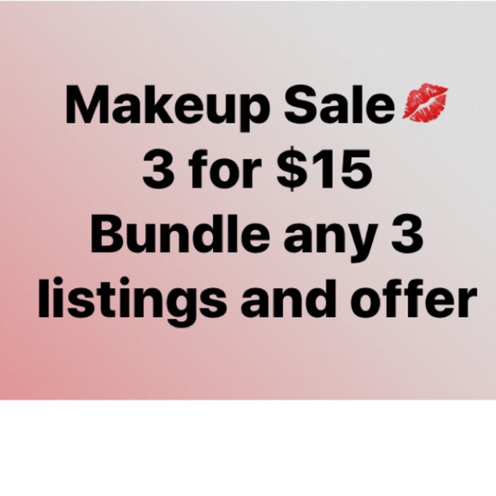 Add any three listings to a bundle and offer $15
